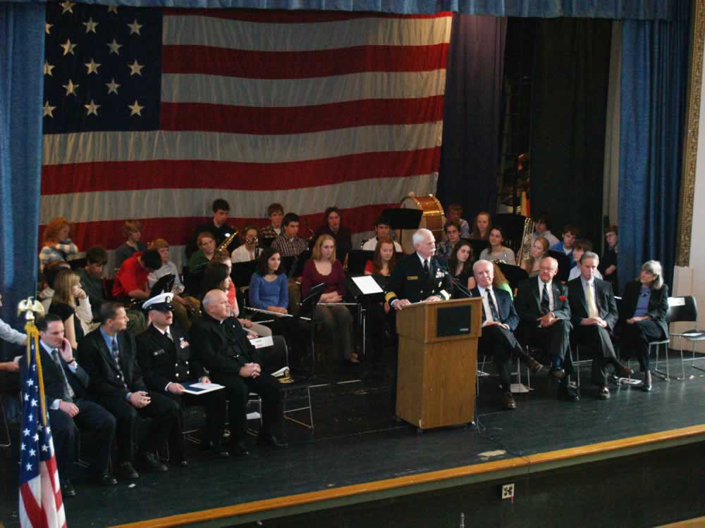 Principal speaker, Rear Admiral John Hines Jr. 6